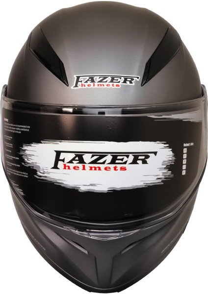 Motosiklet Çene Açılır Kask Ece 22.06 Sertifika Güneş Vizörü Motor Kaskı Mat Titanium