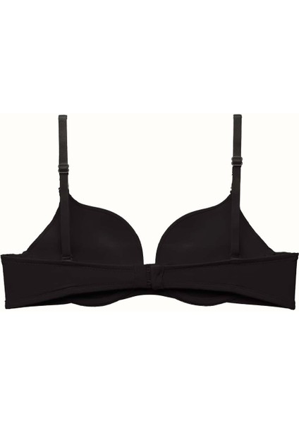 3'lü Paket Double Push Up Yumuşak Kaplı Örme Sütyen C37030 Siyah/beyaz/ten fırsatları