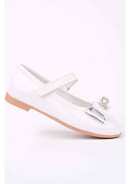 Boğma Fiyonk Gümüş Star Kız Çocuk Ayakkabı