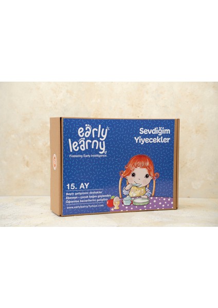 Türkçe Bebek Eğitim Seti - 15. Ay