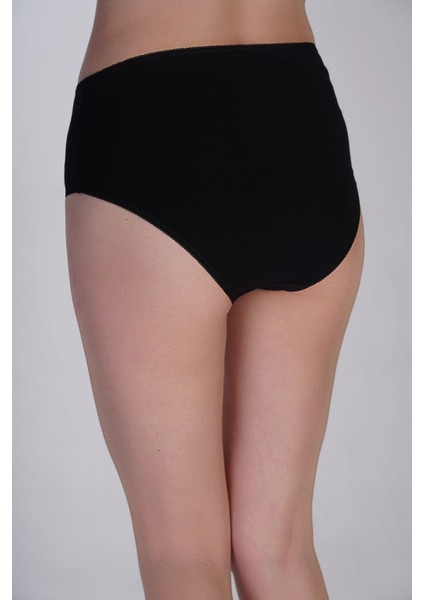 3'lü Paket Yüksek Bel Bikini Külot 5002 Siyah fırsatları