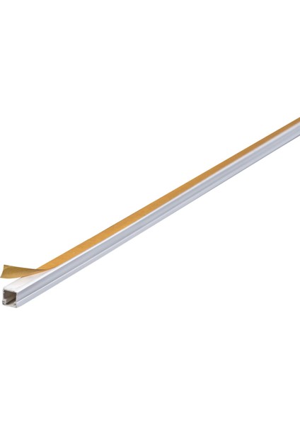 1m Kendinden Yapışkanlı 12X12MM Kablo Kanalı Kolay Montaj Temiz Görünüm Pvc Kablo Gizleyici