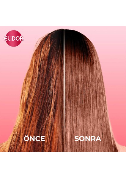 Şampuan Brezilya Keratin Terapisi Hidrolize Keratin Marula Yağı E Vitamini 400 ml x3
