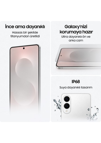 Galaxy S25 Edge 512 GB 12 GB Ram (Samsung Türkiye Garantili) Titanyum Gümüş