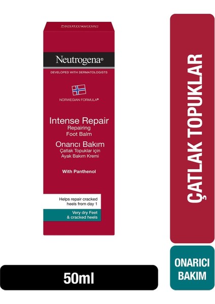 Norveç Formülü Topuklar İçin Ayak Kremi 50 ml