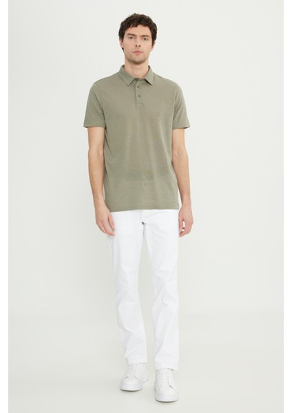 Pamuklu Slim Fit Dar Kesim Polo Yaka Tişört fiyatları