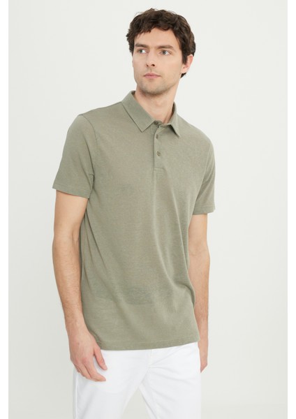 Pamuklu Slim Fit Dar Kesim Polo Yaka Tişört modelleri