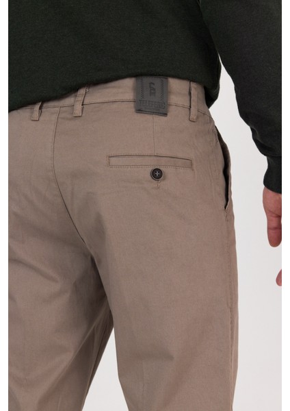 Regular Fit Chino Kanvas Yazlık Pantolon