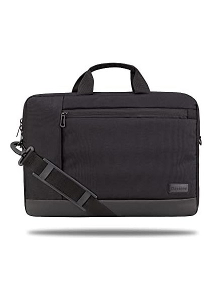 TL5000 Workout 15.6" Su Geçirmez Kumaş ,macbook Mac Air, Notebook, Laptop El Çantası-Siyah