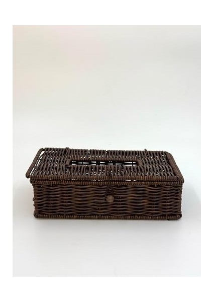 Hasır Görünümlü Plastik Örgülü Peçetelik - Sofra ve Mutfak Için Şık ve Dayanıklı Peçete Saklama Kutusu, Dekoratif ve Pratik Peçetelik, Suya Dayanıklı ve Uzun Ömürlü Tasarım (Tek Gözlü) modelleri