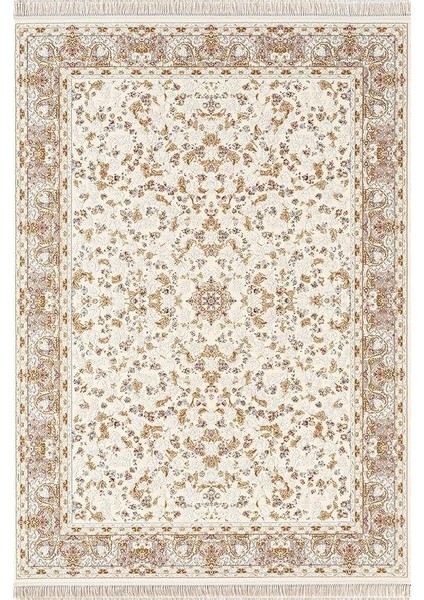 Flora FR006A Beyaz Gold Koridor Halısı Mutfak Halısı Salon Halısı fiyatları