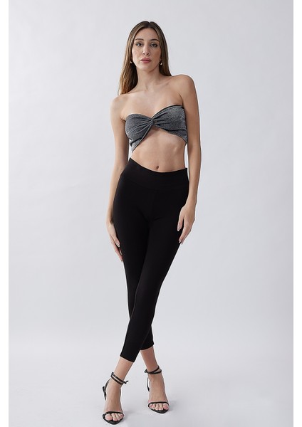 Simli Burgulu Mini Top
