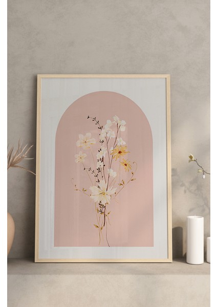 Ahşap Çerçeveli Mdf Tablo Seti Salon ve Oturma Odası Için ÇT3089