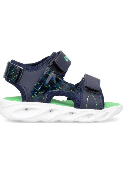 102005908 5m Scale B 5fx Erkek Bebek Düz Sandalet Lacivert