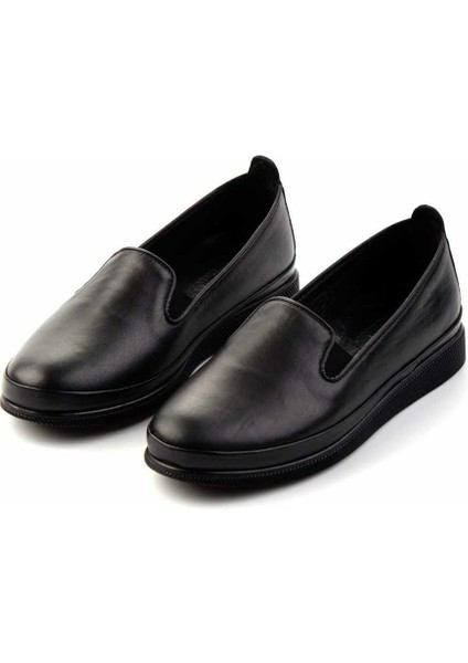 Siyah Leather Kadın Casual Ayakkabı K01809200103 fiyatları