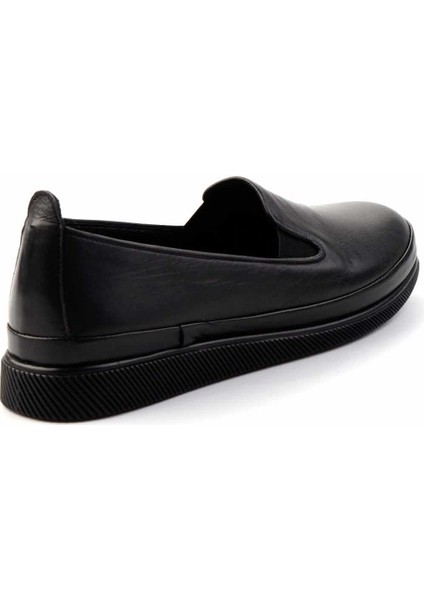 Siyah Leather Kadın Casual Ayakkabı K01809200103 fırsatları