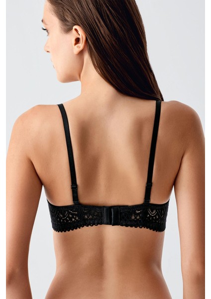 Push Up Dantel Detaylı Sütyen C18355 Siyah fırsatları