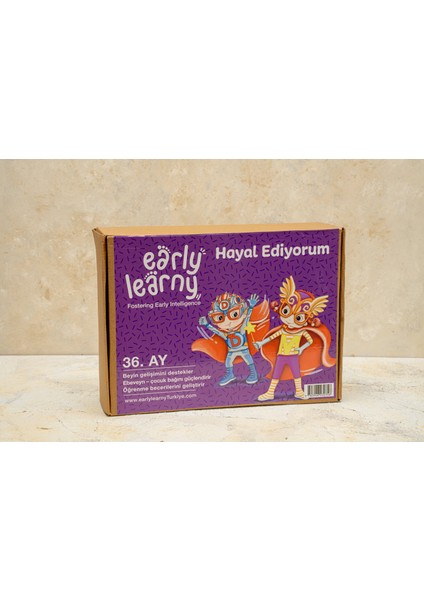 Türkçe Bebek Eğitim Seti - 36. Ay