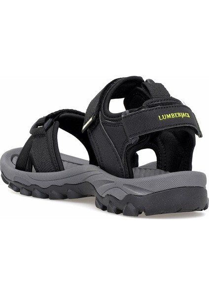 101970881 5m Laggun 5fx Erkek Düz Sandalet Siyah fırsatları