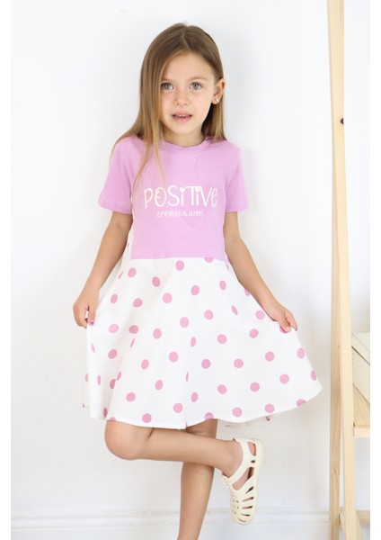 Mia Baby Puantiyeli Elbise