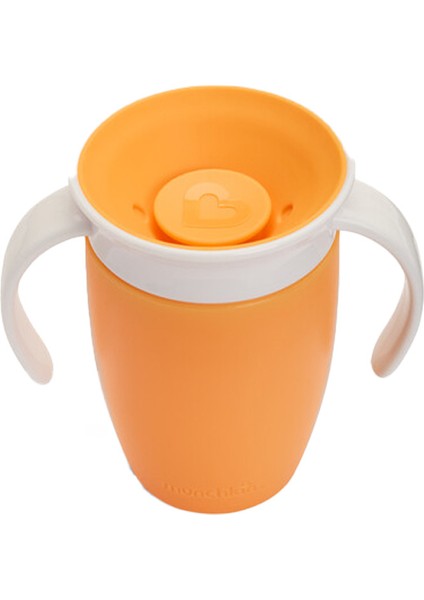 Mucize 360° Alıştırma Bardağı, 6AY+, 207ML, Turuncu, 1 Adet fiyatları