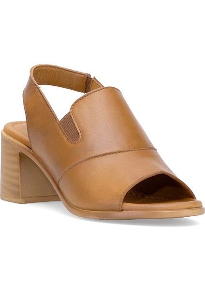 24381825Y Kadın Deri Topuklu Sandalet Siyah fiyatları