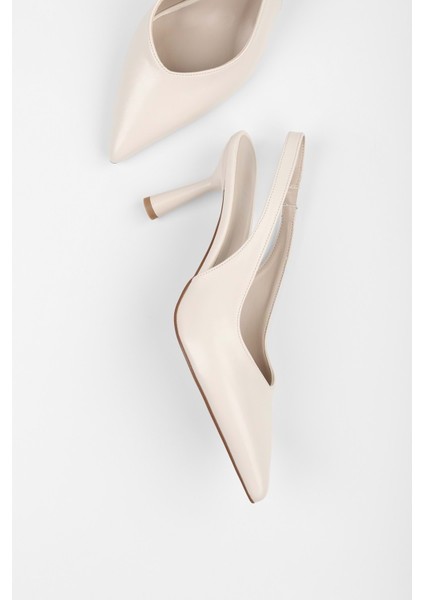 Kadın Alora Bej Cilt Stiletto modelleri