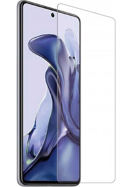 Xiaomi 12T Pro Ekran Koruyucu Uyumlu Tam Uyumlu Temperli Cam Kırılmaz Cam