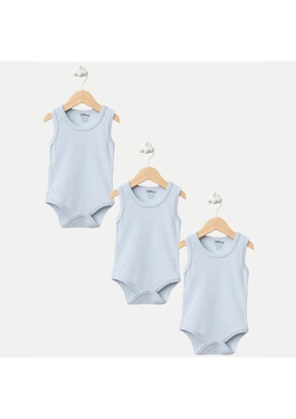 Atlet Body %100 Pamuklu Çıtçıtlı Basic 3lü Set Body Zıbın Unisex Bebek