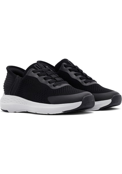 Zero Erkek Siyah Kalın Tabanlı Kumaş Sneaker 25sfd69486f