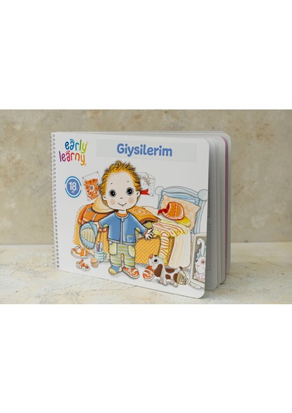 Türkçe Bebek Eğitim Seti - 18. Ay