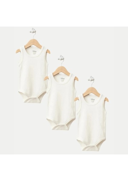 Atlet Body %100 Pamuklu Çıtçıtlı Basic 3lü Set Body Zıbın Unisex Bebek