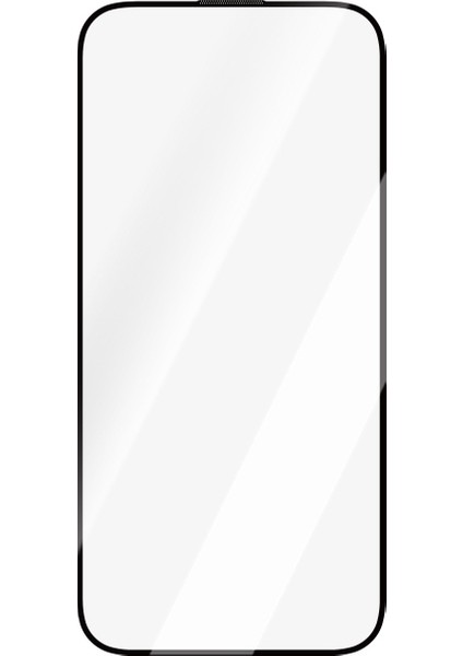 Apple iPhone 15 Pro Max Caseworld Hd Serisi 0.33MM Temperli Cam Ekran Koruyucu Şeffaf
