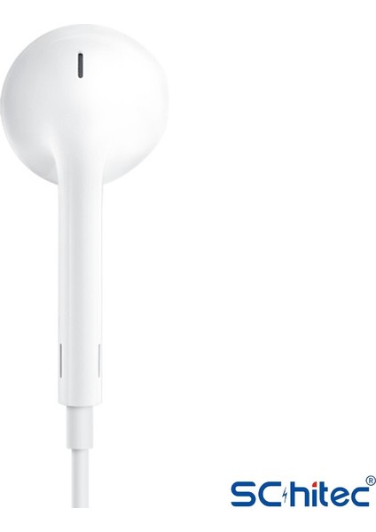 E17 Powerfull Bass Earphone Type-C Girişli Kulak Içi Kulaklık Beyaz modelleri