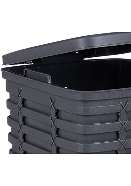 Palm Pedallı Çöp Kovası, Antrasit/gri, 9 Lt