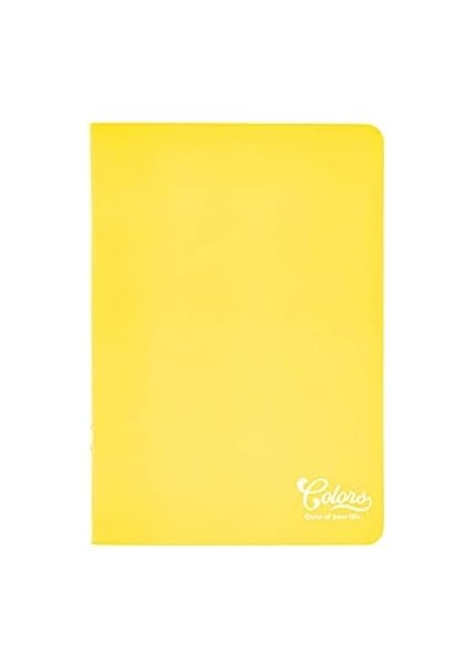 Colors A5 60 Yaprak Çizgili Defter, Sarı