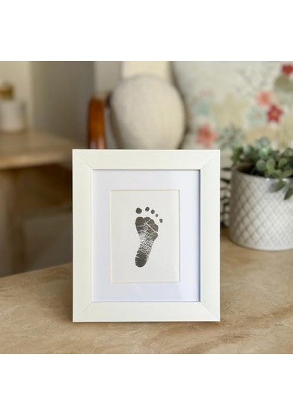 Tekli Bebek El Veya Ayak Izi Çerçevesi - Yenidoğan 0-6 Aylık Baskı Kiti ile Uyumlu - Sadece Çerçeve fiyatları