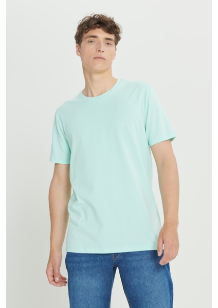 360 Derece Her Yöne Esneyen Slim Fit Bisiklet Yaka Tişört