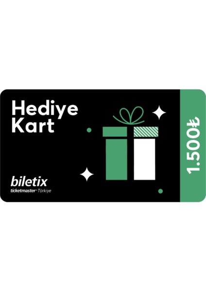 1500 Tl Hediye Kartı