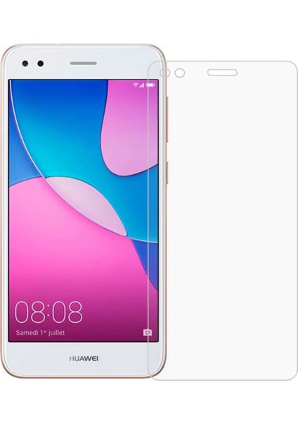 Huawei P9 Lite Ekran Koruyucu Cam Tam Uyumlu Temperli Cam Kırılmaz Cam