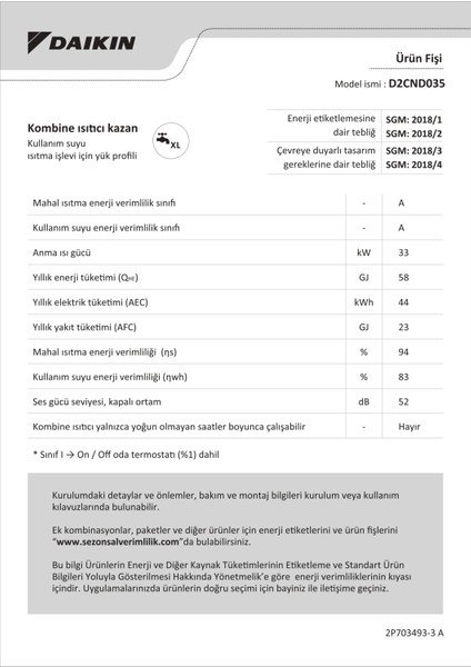 Smart Ndj Premix 35 Kw (D2CND035) | Tam Yoğuşmalı Kombi (Baca Dahil)