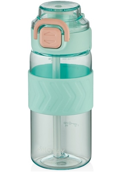 ST-7237 600ML Pipetli Tritan Matara