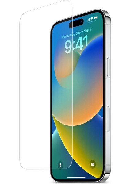 Apple iPhone 16 Pro Max Ekran Koruyucu Uyumlu Tam Uyumlu Temperli Cam Kırılmaz Cam