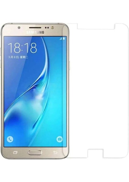 Samsung J7 2016 Ekran Koruyucu Uyumlu Tam Uyumlu Temperli Cam Ekran Koruyucu Kırılmaz Cam