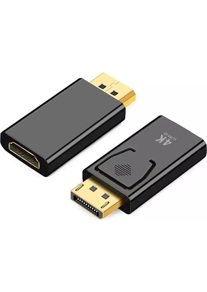 Plus PX-1325-4K Display Port To HDMI Dönüştürücü, Dp To 4K HDMI Çevirici (Display Port Bilgisayara Takılır) (Hdmı Kablo ile Monitör, Tv Projeksiyon Takılır)