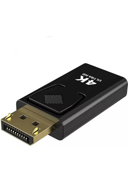 Plus PX-1325-4K Display Port To HDMI Dönüştürücü, Dp To 4K HDMI Çevirici (Display Port Bilgisayara Takılır) (Hdmı Kablo ile Monitör, Tv Projeksiyon Takılır)