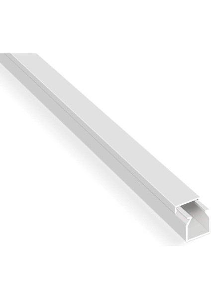 1m Kendinden Yapışkanlı 16X16MM Kablo Kanalı Kolay Montaj Temiz Görünüm Pvc Kablo Gizleyici