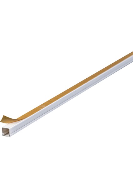 1m Kendinden Yapışkanlı 16X16MM Kablo Kanalı Kolay Montaj Temiz Görünüm Pvc Kablo Gizleyici fiyatları