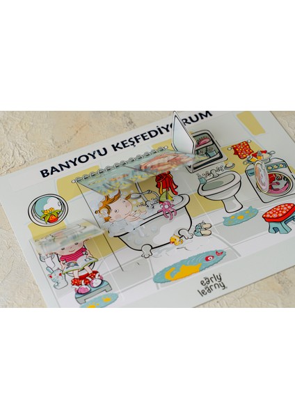 Türkçe Bebek Eğitim Seti - 17. Ay