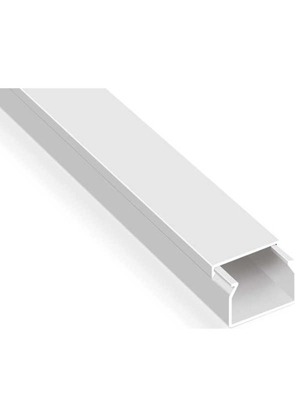 2m Kendinden Yapışkanlı 25X16MM Kablo Kanalı Kolay Montaj Temiz Görünüm Pvc Kablo Gizleyici